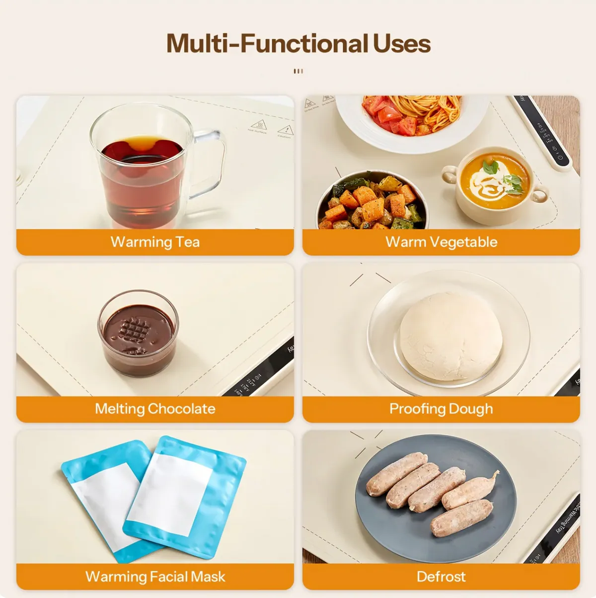 Borgana HeatMat™ The Intelligent Food Warming Mat